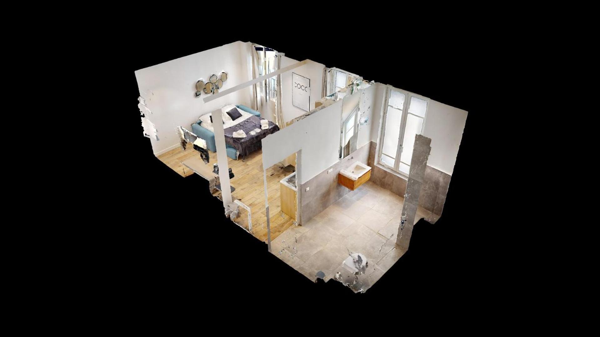 152 Suite Sylvie Superb Studio PMR Paris Exterior foto